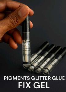 💎 Pigment &amp; Glitter Fix Gel – Long-Lasting Hold