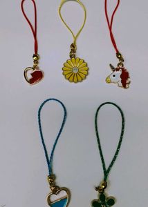 Butterfly / Enamel Mini Phone Charms