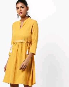 Yellow Tunic Dress