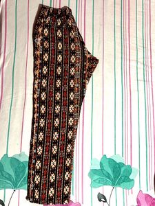 Printed Cotton Pants