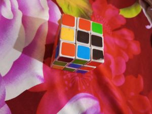 3×3×3 Cube Colour Game