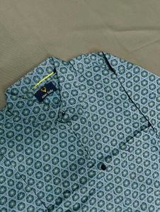 Allen Solly Patterned Casual Shirt