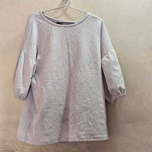 Oversized Textured top
