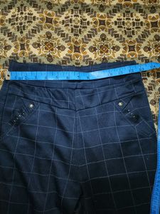 Checkered Casual Pants