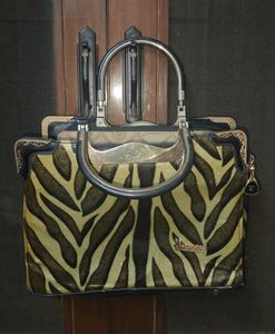 Stylish Designer Zebra Print Handbag for Sale!