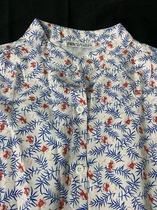 White Printed Shirt