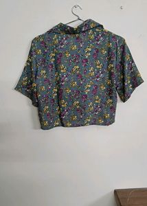 Zara Crop Shirt