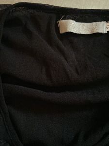Black Sequin Top