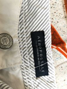White Casual Shorts