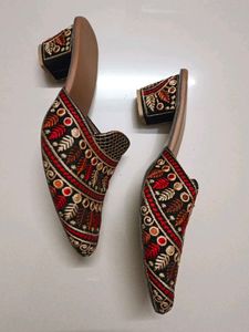 Embroidered Heels