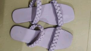 Women Lavender Flats For Daily And Office Wear
