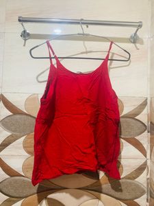 Red Top With Deatails
