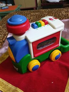 Engine Toy With Cassette Antique Piece