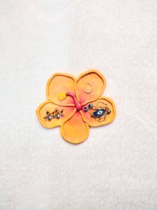 Hibiscus Clay Jewelry Tray