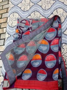 Stylish Abstract Saree