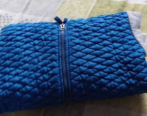 Blue Quilted Kids' Jacket