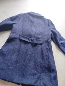 Elegant Navy Blue Coat... winter coat