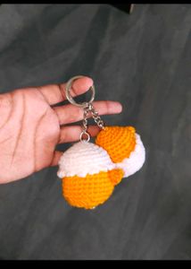 Restocked 8th Time Crochet Chick Keychain 🐣