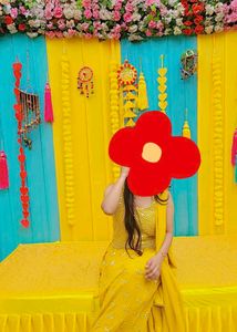 Price Drop Beautiful Haldi Dress In Wedding