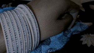 Elegant Stone-Studded Bangle Set