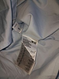 Uniqlo Women Shirt Sky Blue