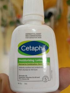 Combo Of 2 Cetaphil Cleanser And Moisturizer