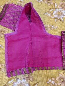 New Pink &amp; Gold Blouse