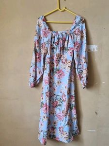 Cottagcore Floral Dress