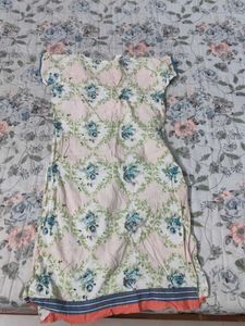 Floral Print Kurta