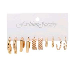 💖Gold Hoop Earring Set🥰