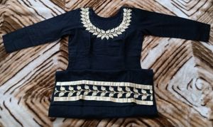 Black Salwar Suit With Dupatta