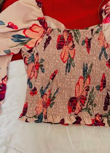 Floral Off-Shoulder Top