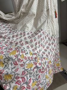 Floral Embroidered Kurta Gown