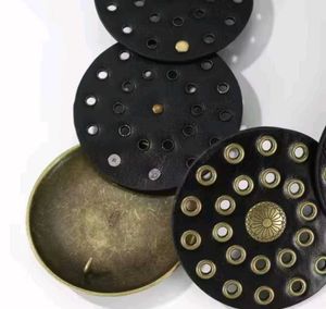 Y2k Vintage Disc Leather Belt