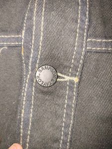 Vintage Re-Dyed Black Denim Jacket