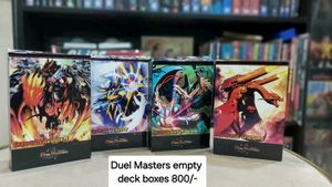 Duel Masters Empty Deck Boxes