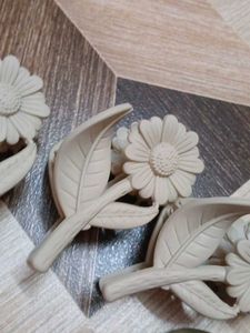 Flower Hair Claw Clips Set Of 2