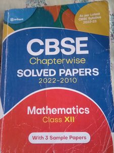Arihant Class 12 Mathematics Chapterwise Pyq
