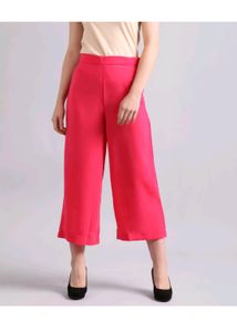 W regular Fit Cotton Blend Trousers