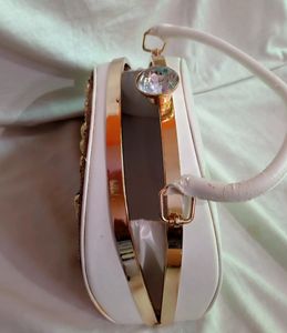 White Clutch Bag