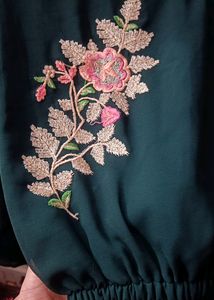 Georgette Plazzo Kurta Set