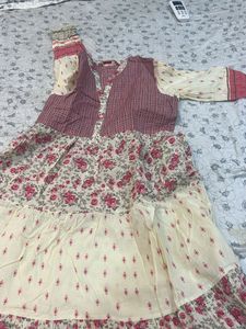 Floral Print Tiered Dress