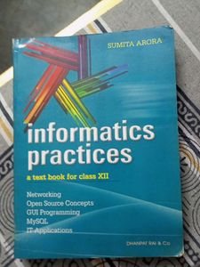 Sumita Arora class 12 Informatics Practices IP