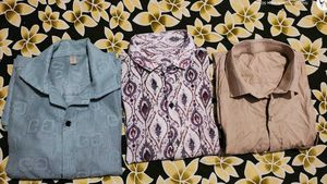 combo of 3 Men's Shirts - Stylish Bundle!