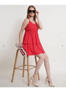 Polka Dot Skater Dress