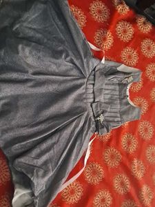 Sparkly Silver Party Dress