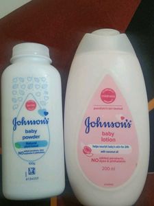Johnson's Baby Powder N Lotion 😍