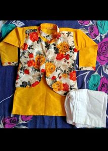 Traditional nauvari♥️+Boys Festive Kurta Set