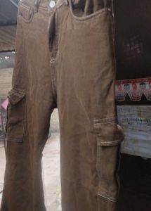 Brown Cargo Pants