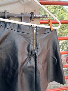 H&amp;m Leather Skirt